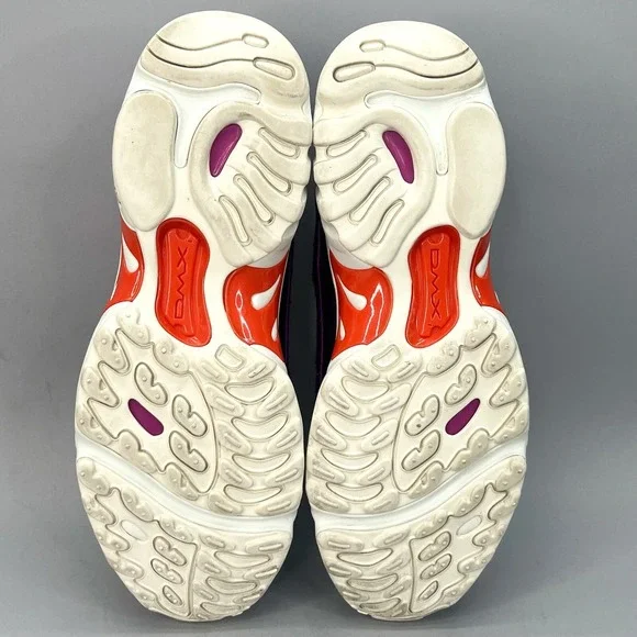 Reebok Mens 11 GOK Daytona DMX Shoes Chalk Pigment Purple Running Sneaker FV6077